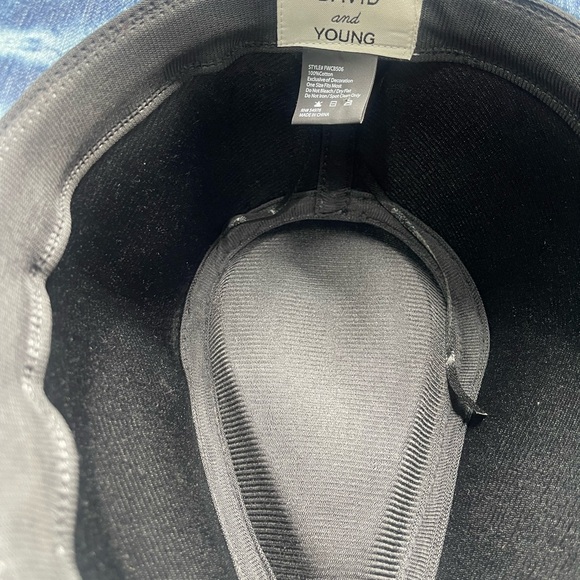 Denim Cowboy Hat with Bling Trim - Picture 4 of 5